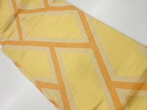 リサイクル　檜垣模様織出し名古屋帯